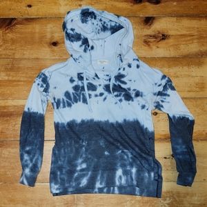 Oceandrive Blue Tie Dye Hoodie Size L